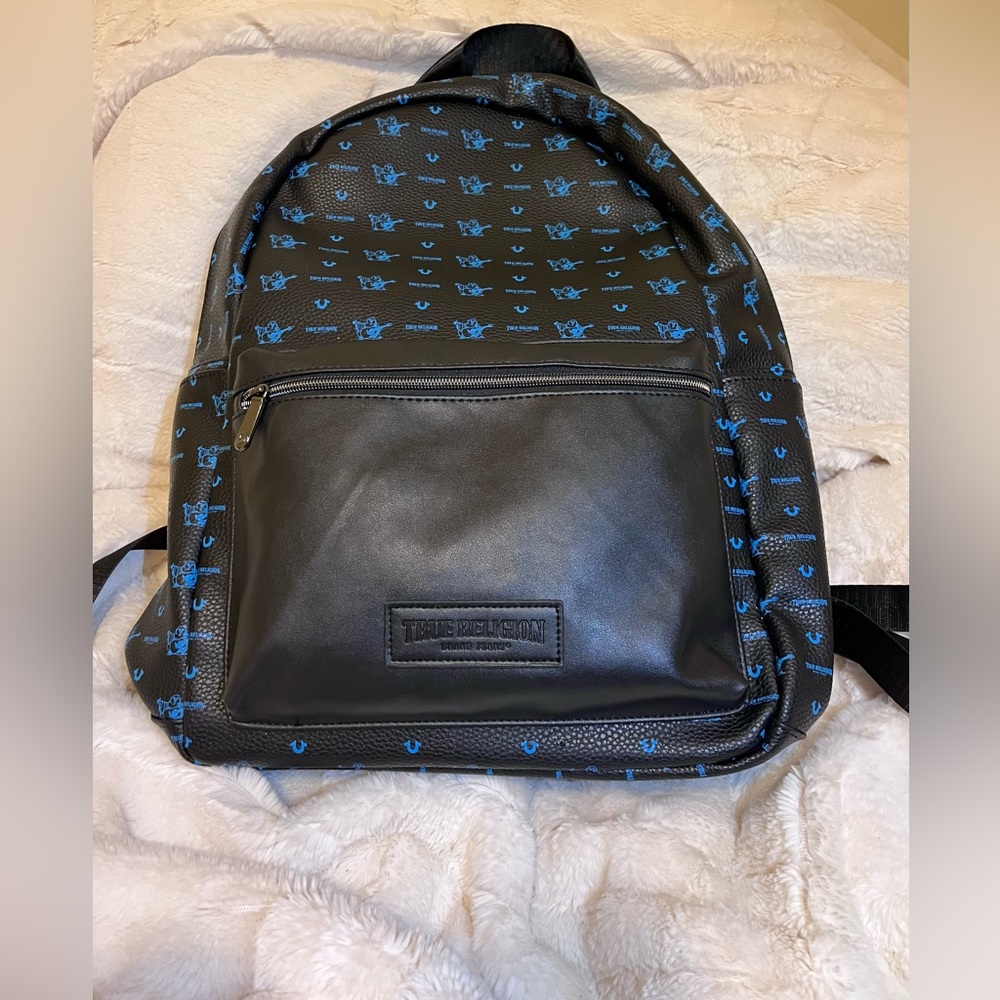 NWOT: True Religion Wills Monogram Backpack